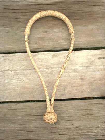 Dec09$01-1.jpg - 12 Plait Rawhide 3/8" Pencil Bosal