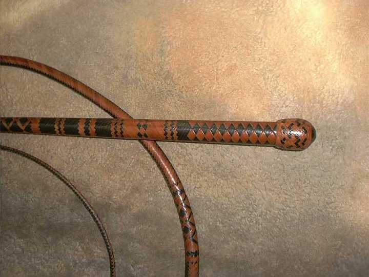 Dec30-04-1.jpg - Close veiw of the bottom of the handle  "Dame Mary Outback Craft Awards' 2002.